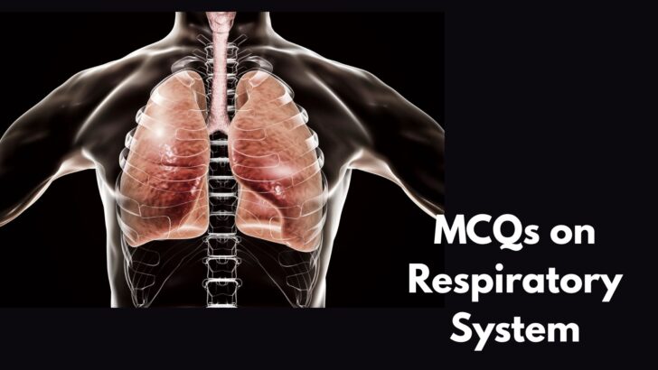 MCQ on Respiratory System