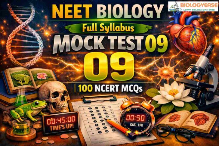 NEET Biology Full Syllabus Mock Test 09