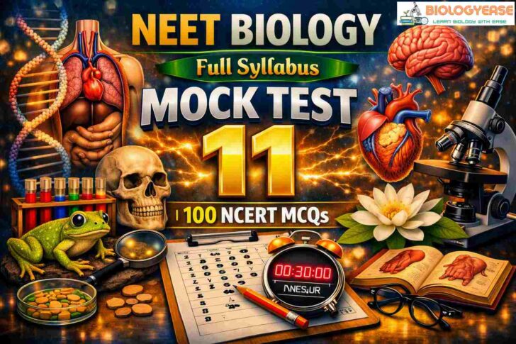 NEET Biology Full Syllabus Mock Test 11