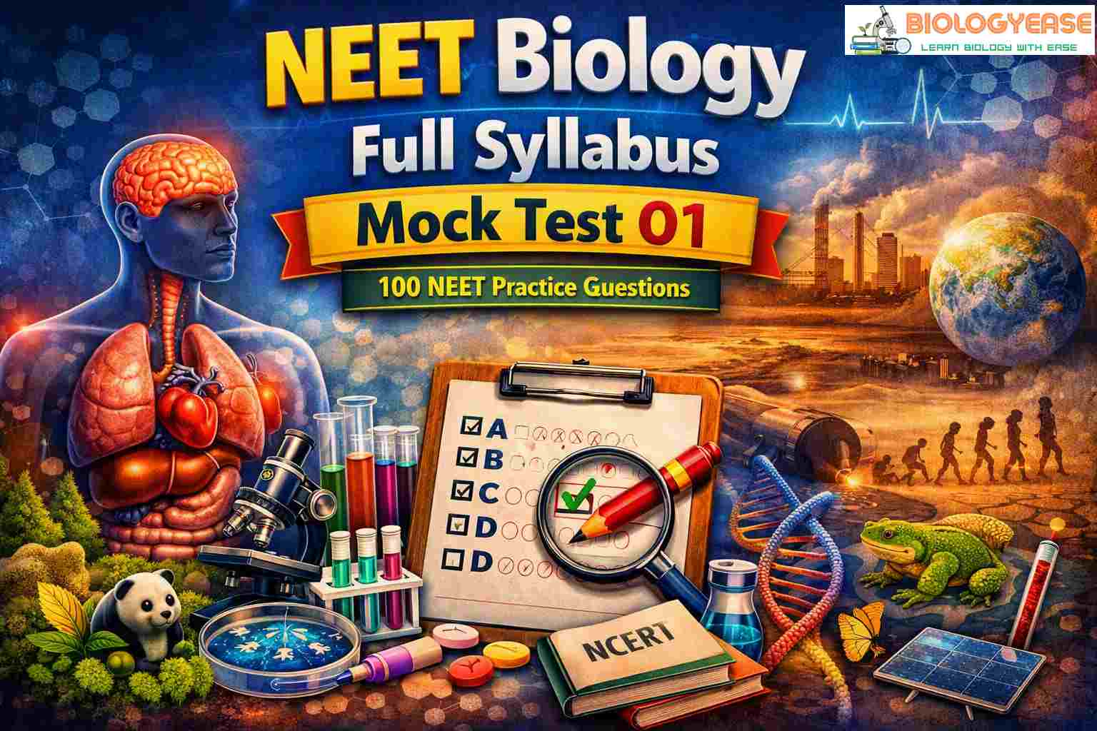 NEET Biology Full Syllabus Mock Test