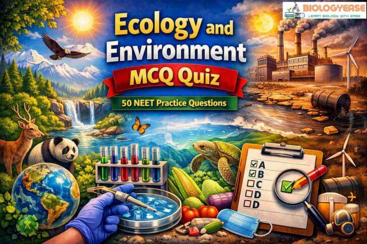 ecology and environment mcq quiz