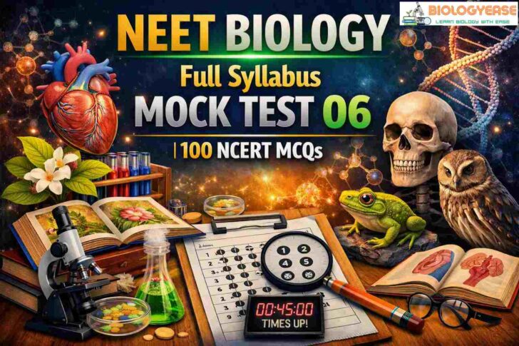 neet biology full mock test