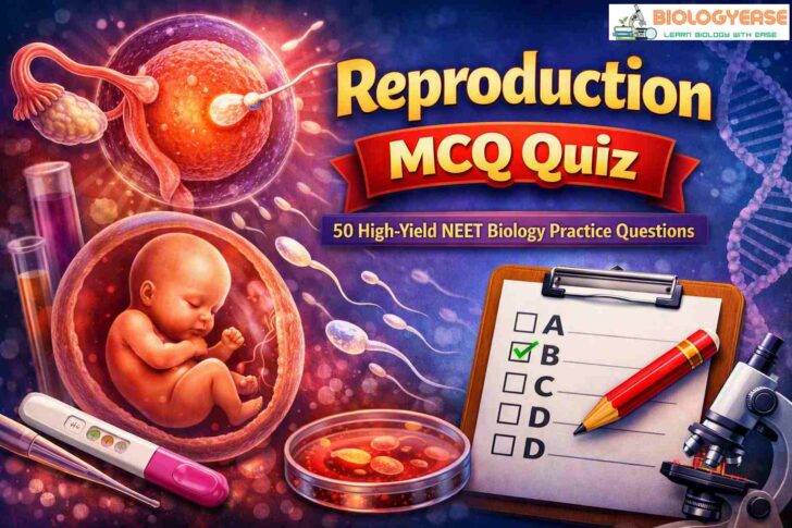 reproduction mcq quiz
